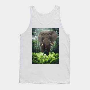 Jungle Elephant Tank Top